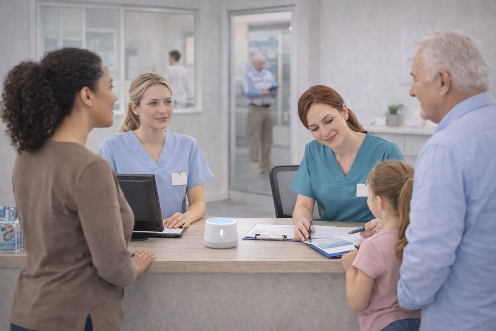 ai receptionist for gp surgery